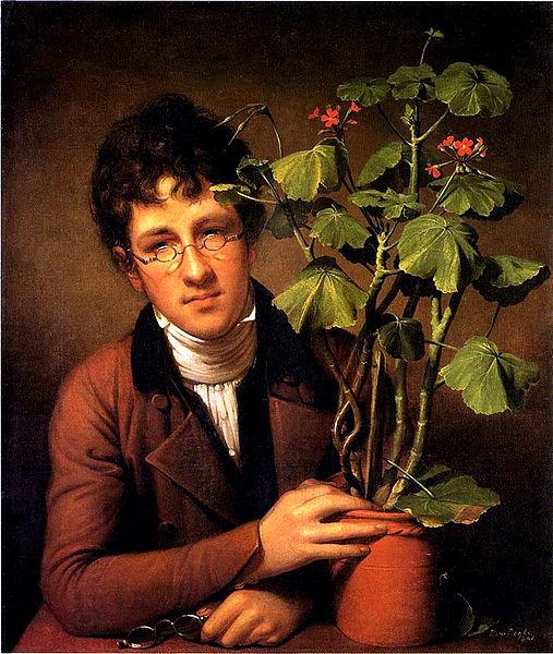 Raphaelle Peale Rubens Peale with a Geranium oil painting picture